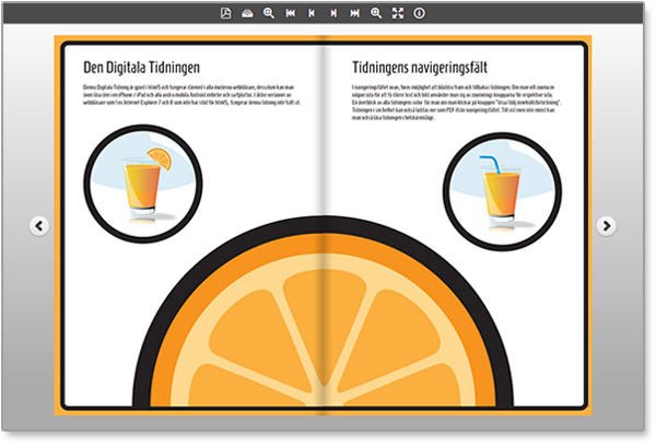 Öppna den Digitala Tidningen